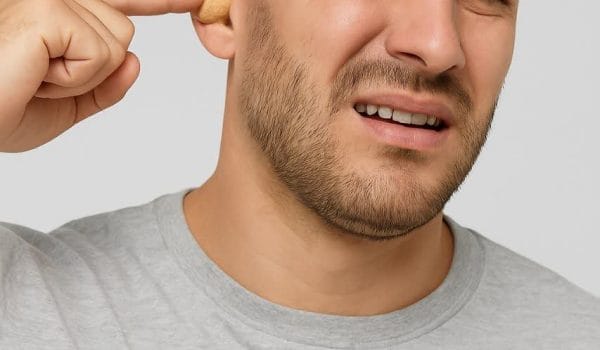 گیر کردن وسیله در گوش