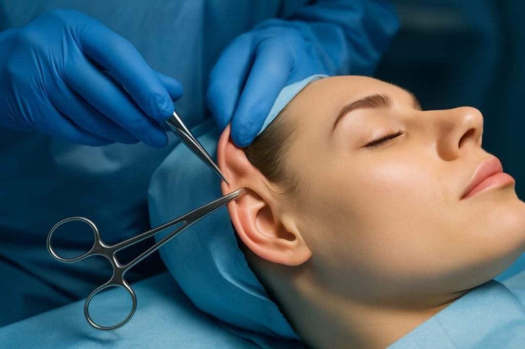 عمل جراحی گوش