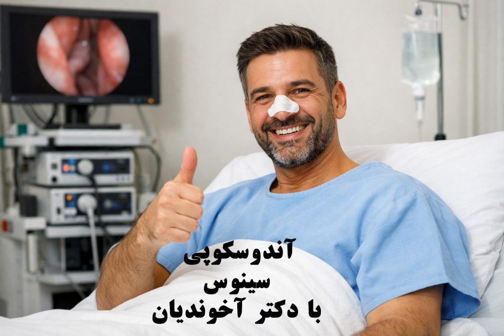 آندوسکوپی سینوس با دکتر آخوندیان