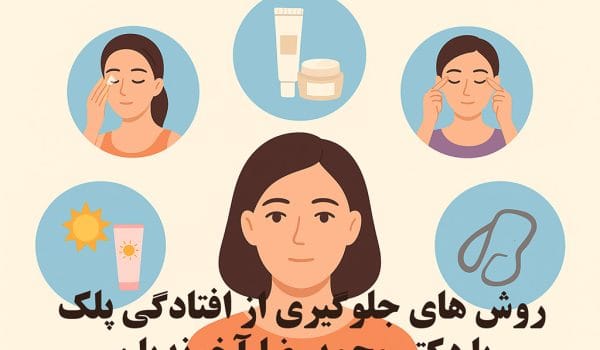 جلوگیری از افتادگی پلک