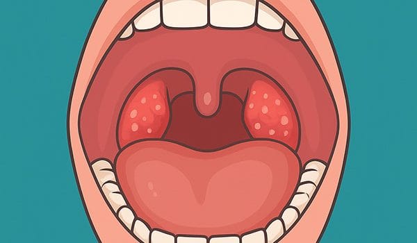 درمان ورم لوزه